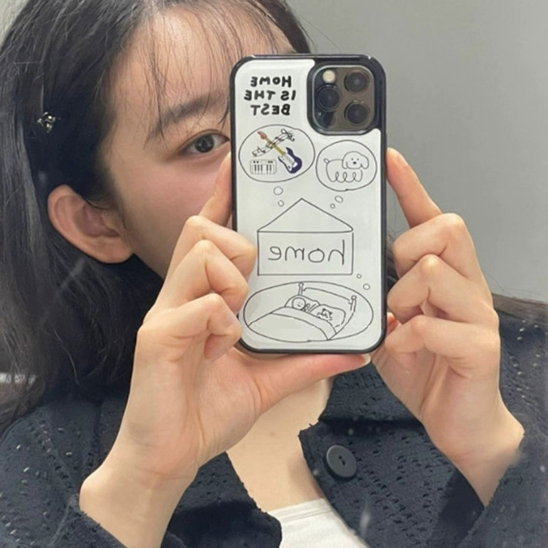 Koreańskie etui na telefon Ins Home The is Best do iPhone 16 Pro Max 15 14 13 12 11 Pro X Xr Xs max Mini 7 8 Plus Niche Y2K Phone Cases
