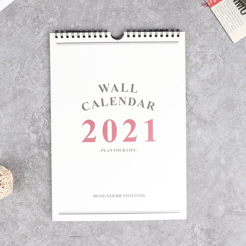 1PC Wall Calendar Agenda Organizer Home Office Hanging Wall Calendar