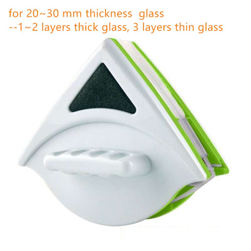 Lave-vitre magnétique Double face, brosse magnétique pour l&#39;entretien de la maison, outil de nettoyage de Surface, 5-12mm/15-24mm/20-30mm: 20-30 mm