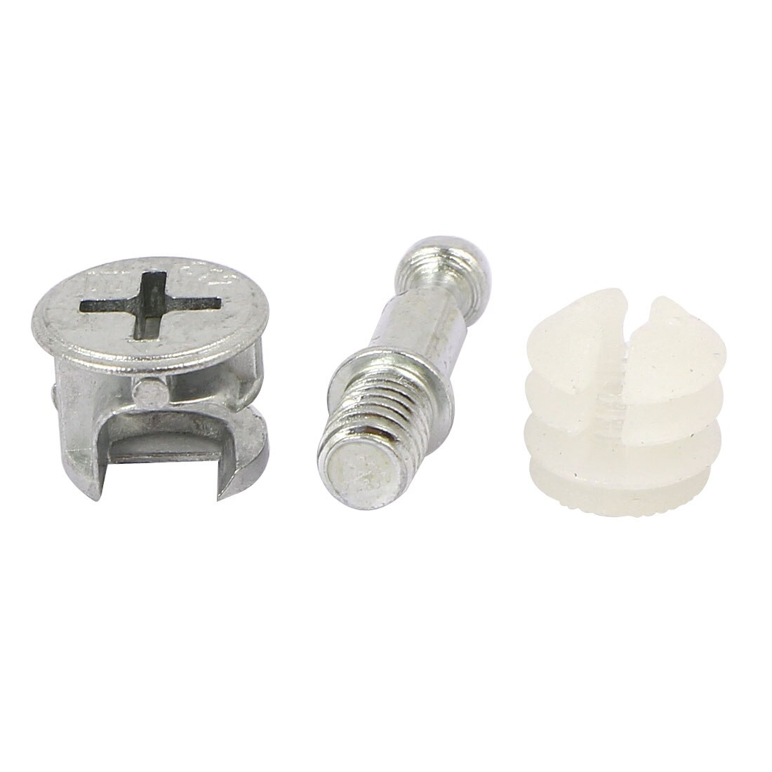 20 Sets Furniture Connecting Fitting Knock Down Furniture Cam LOCK Connecting Fitting Dowel Nut Assembly cam fitting/dowel/nut