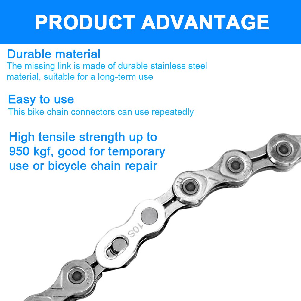 6/7/8/9/10/11 Speed Bicycle Chain Connector Lock Quick Link Master Bicycle Joint Cycling Parts Road Bike Magic Buckle