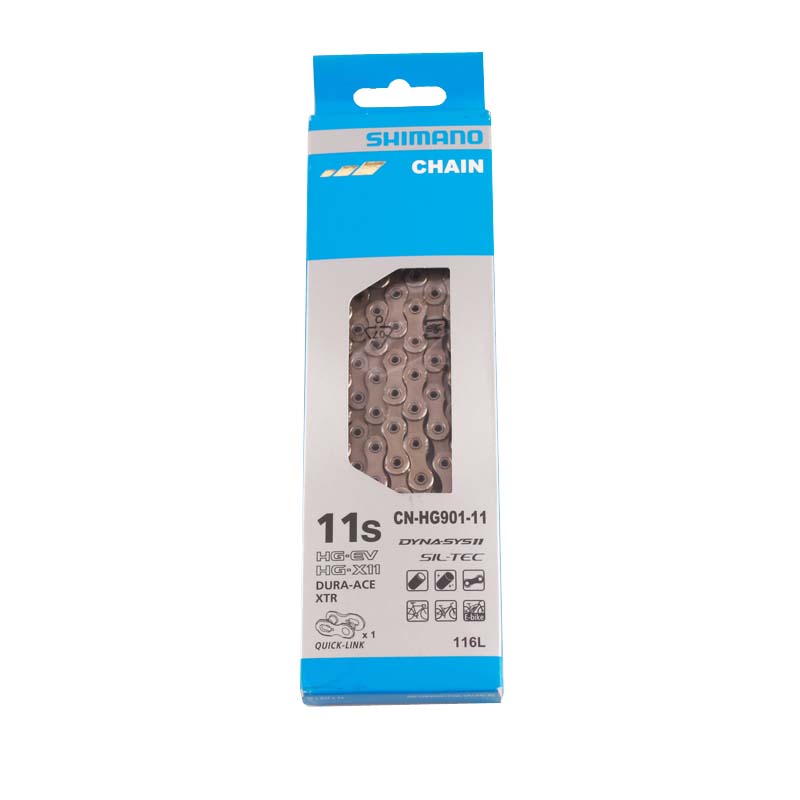 SHIMANO Dura Ace 9000 XTR CN-HG901 HG900 11S Speed Chain 116L 114L With Quick Link HG901 Chain For M9000 R8000 R7000 6800 5800
