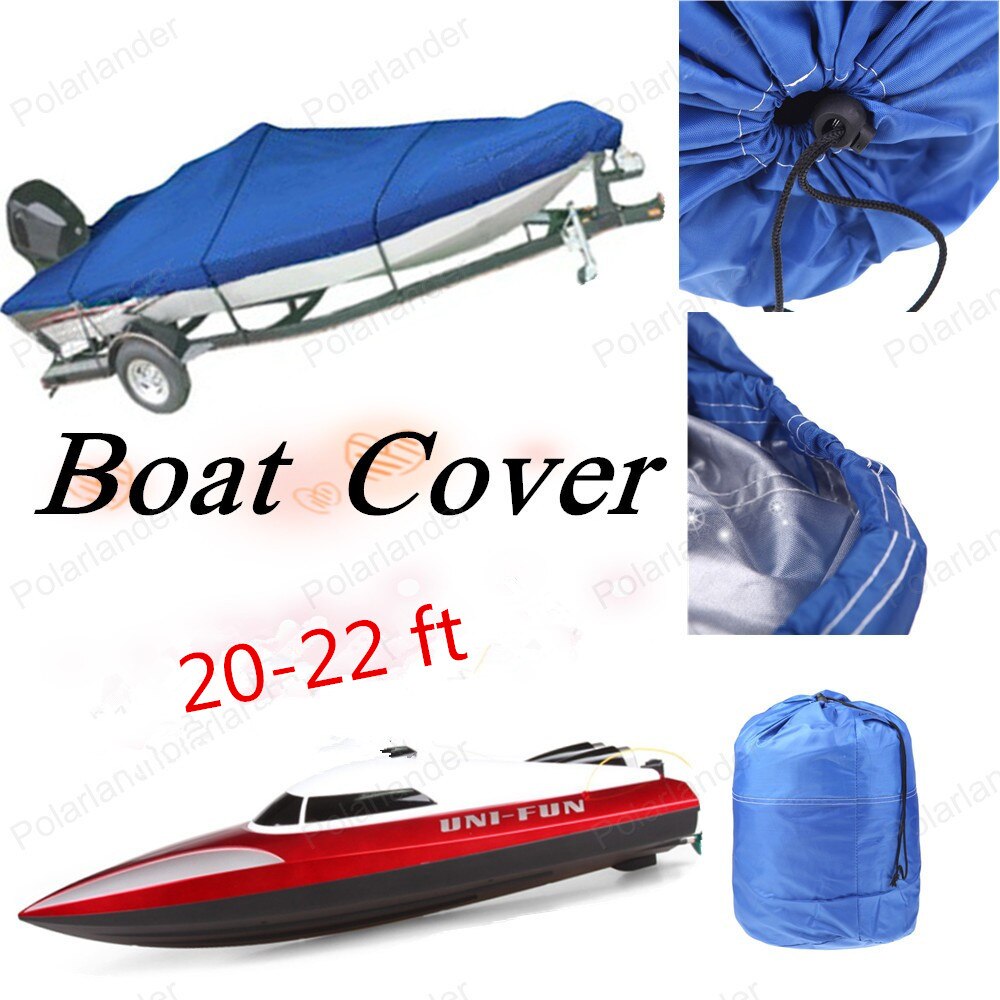 speed boat cover protected oxford 210D for 20 21 22 ft Beam 100'' Boat Cover on sell