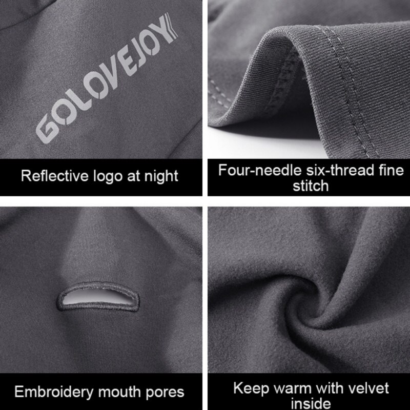 Winter Balaclava Motorcycle Ski Mask Fleece Hat Windproof For Men Warm Neck Full Face Shield Snowboard Motorbike Cycling Protect