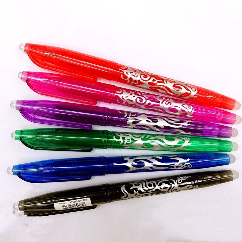 Erasable Pen Rollerball needle Baile erasable pen 0.5mm BL-FRP5 Japan Blue/Black/Blue Black/Red Colors for Choose e20