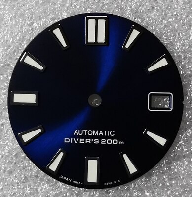 Seikomodify ommontering af bogstavelig xiaoyuanzu super  c3 lysende sbdc 051 montering og udskiftning af 28.5 diameter seikoquality: 2