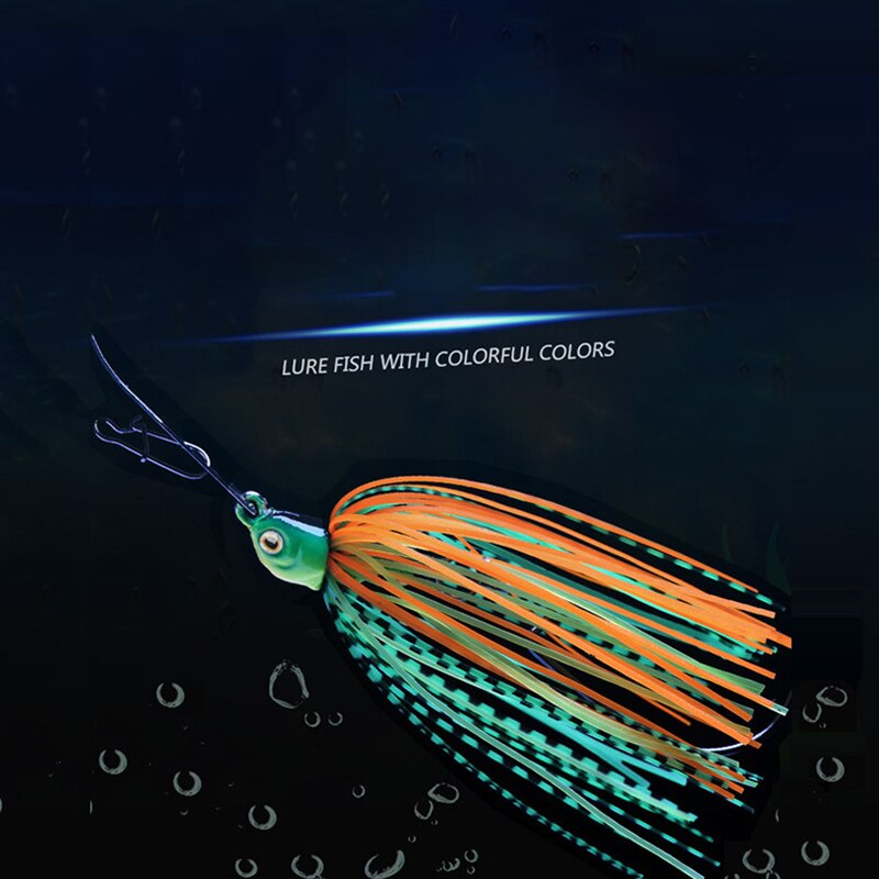 12g Chatter Bait Spinner Bait Weedless Fishing Lure Buzzbait Wobbler Chatterbait For Bass Pike Walleye Fish