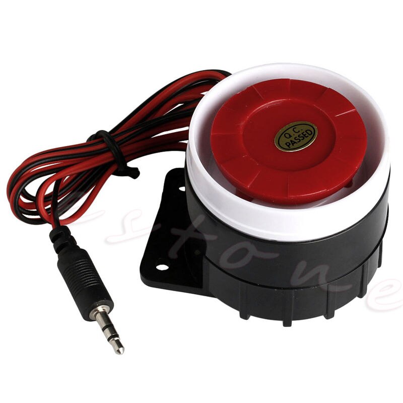 Wired Mini Hoorn Sirene Home Security Sound Alarmsysteem 120dB Dc 12V