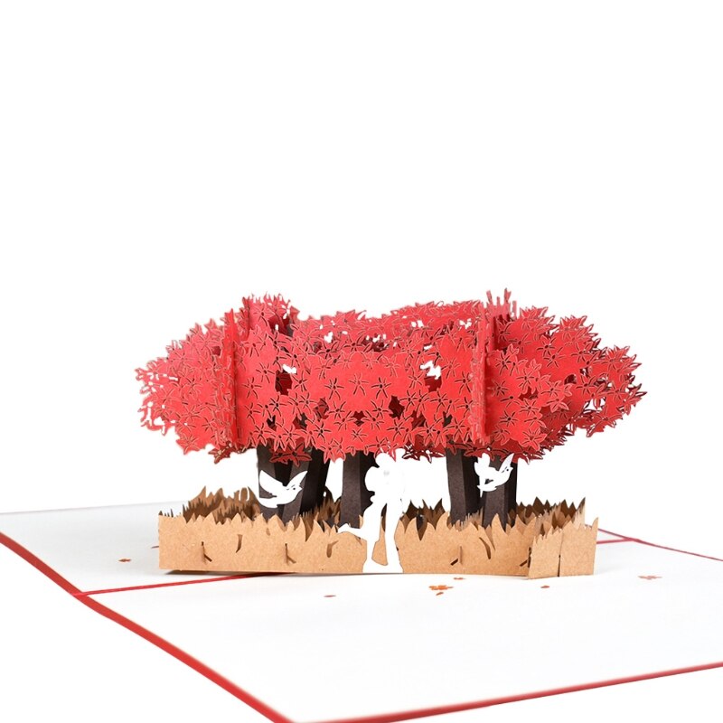 3d pop-opp blomst blomster gratulasjonskort til bursdag mødre fars dag uteksaminering bryllupsdag: 9