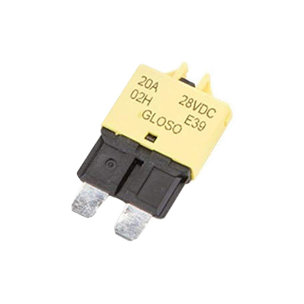 1pc Circuit Breaker Fuse 12V 24V Resettable 5-30A Marine Rally ATC Circuit Breakers 5.2mm wide blades compatible with ATC 1019: E