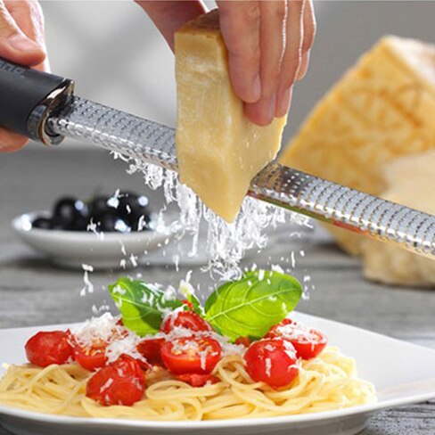 Cheese Grater Slicer With Sharp Stainless Steel Etching Blade Easy Peeling the Hard Cheese Lemon Carrot Veggie Zester