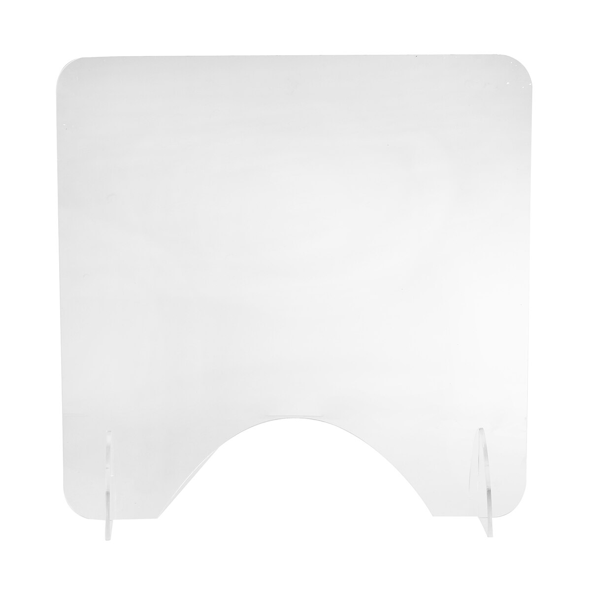 Acrylic Sneeze Guard Shield Clear Perfection Transparent Height Safety Shield Protection Screen For Reception Side Counter