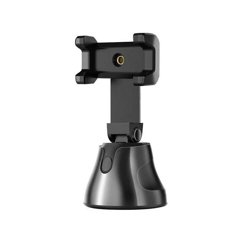 360 Drehung Gesichts Verfolgung Stativ/Selfie Stock, Smartphone Halfter Gimbal Handheld Gimbal Stabilisator Gimbal 360 °: Schwarz