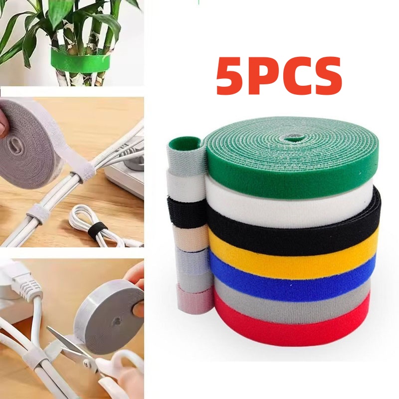 Organisateur de câbles USB, gestion des câbles déchirables, attaches enrouleur, accessoires de téléphone, organisateur de câbles métalliques, crochet de plante en Nylon