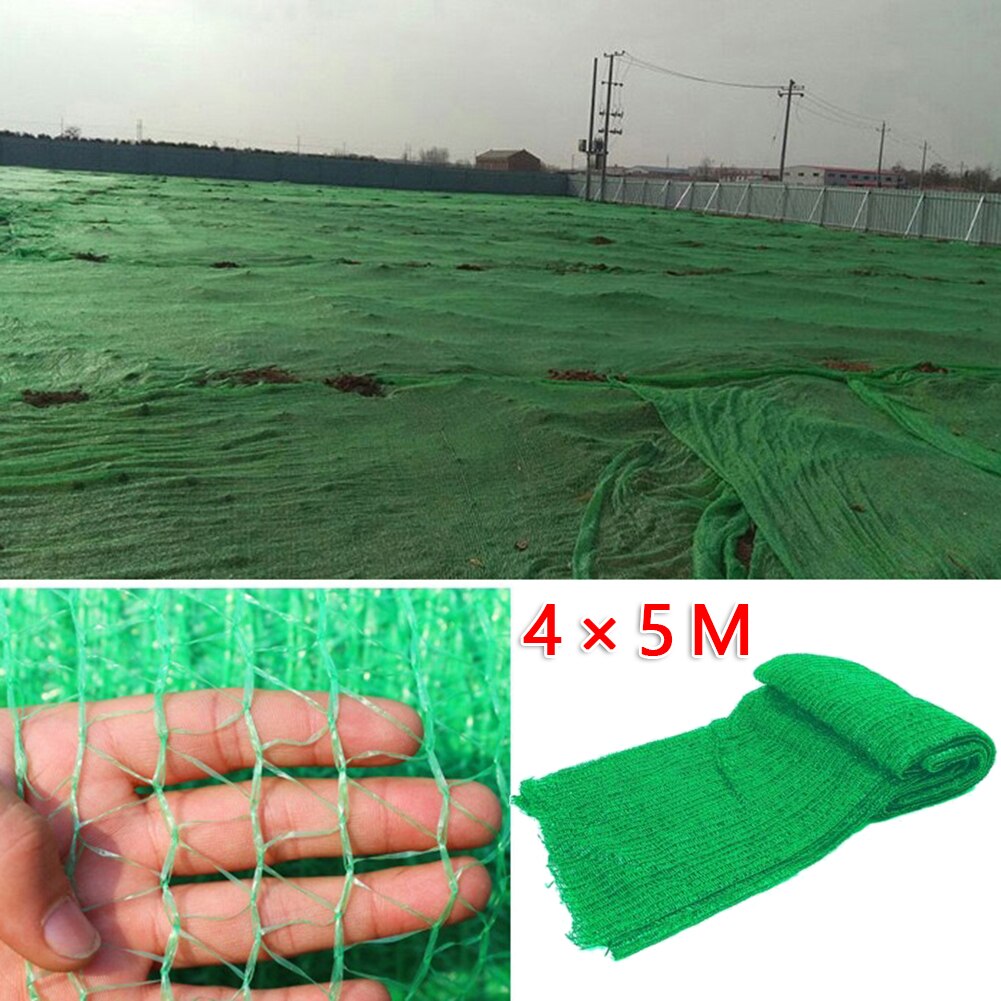 4*5M 2-pin Protective Mesh Plant Cover Land Construction Site Anti Bird Garden Netting Orchard Dust Proof Crops Shade