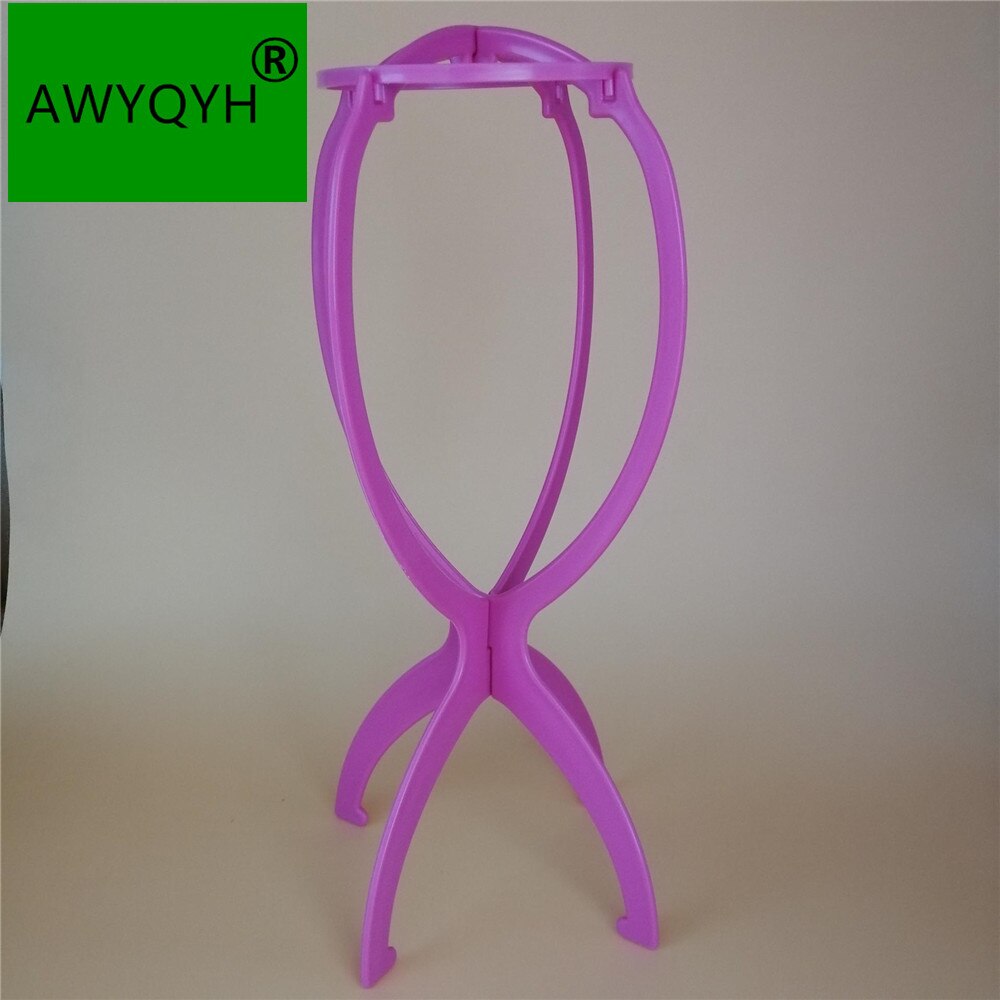 Einstellbare Kunststoff Perücke Steht Hut Display Perücke Kopf Halter Mannequin Kopf Stehen Tragbare Falten