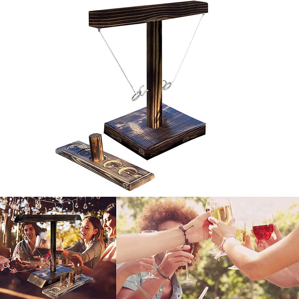 Partyspielzeug, freizeit, industriestil, bar, getränkeladen, interaktives spiel, holz, zuhause, schnelllebig, handgefertigt, haken für  c0 4