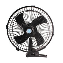 12/24V Car Fan Dashboard Electric Vehicle Car Van Truck Home Clip-On Fan 2 Speed Airflow