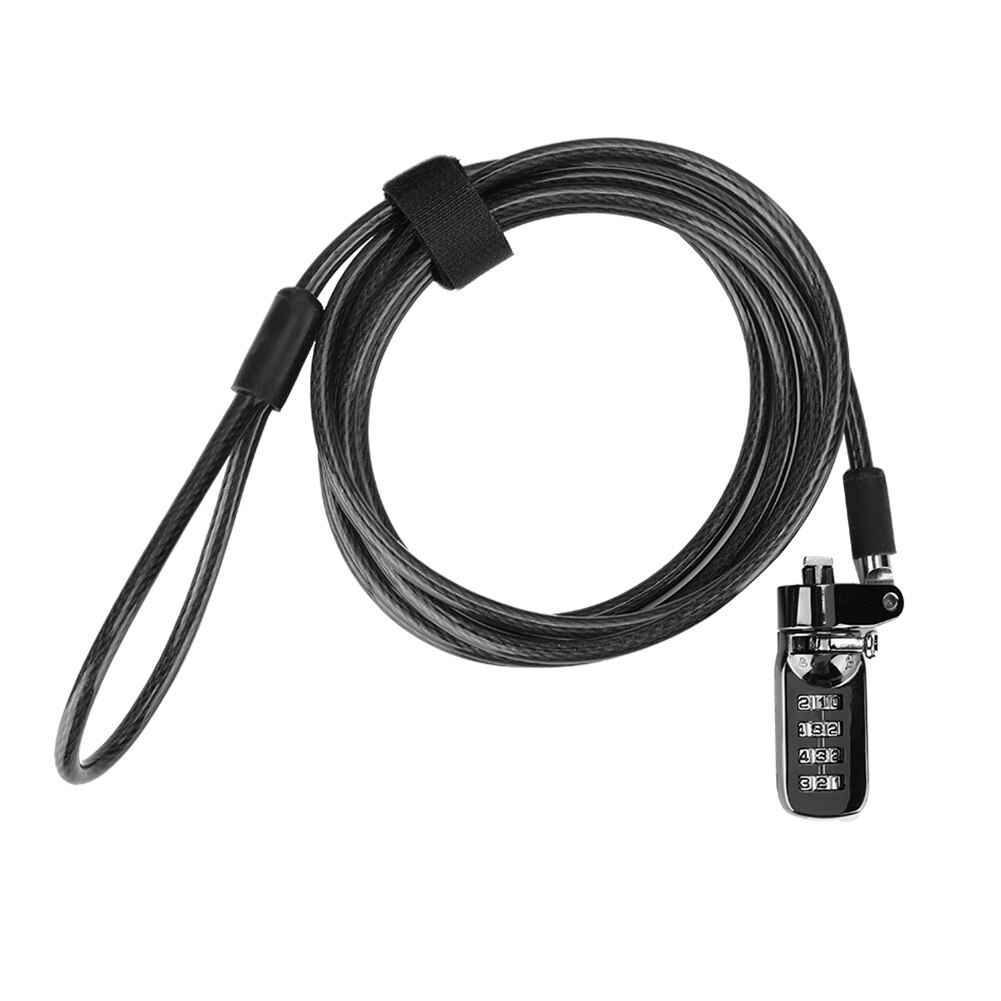 Uitgebreide Keyless Digitale Anti-diefstal Gecodeerde Combinatie Slot voor Laptop Computer