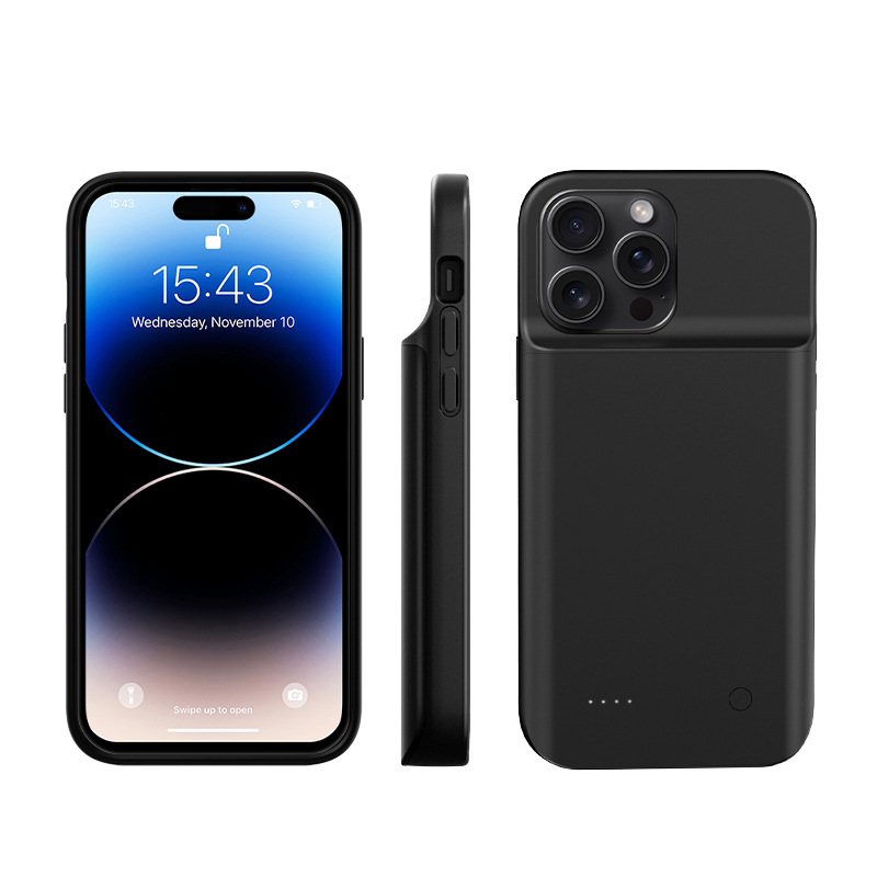 6800 mAh Power Bank Batterijlader Case voor iPhone 11 12 13 14 15 Pro Max 15 Plus 12 13 Mini X XS Max XR Powerbank Oplaadcassette