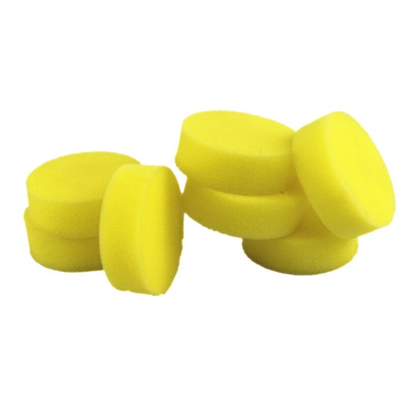 3 piezas de de la esponja de la pintura redonda para el arte del dibujo de la escultura de arcilla de la arcilla herramienta de limpieza