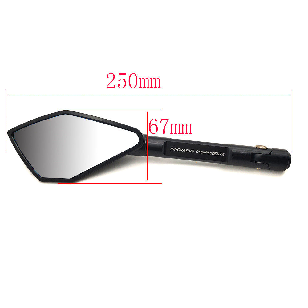 CNC Universal Motorcycle Mirror Rearview Side Mirrors Motorbike Accessories For Ducati 400 620 695 696 796 821 797 900 MONSTER