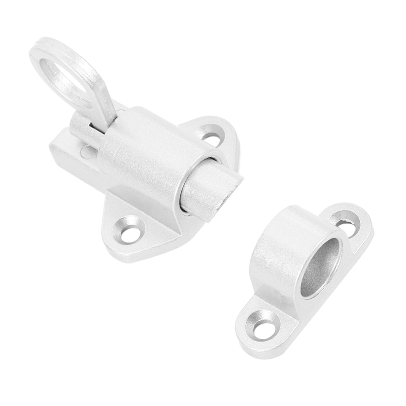 Aluminum Alloy Security Automatic Window Gate Lock Spring Bounce Door Bolt Latch