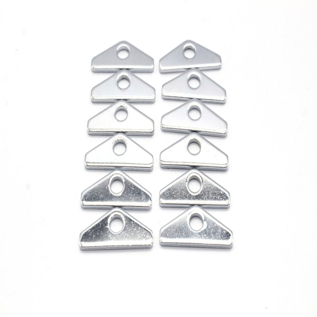 Cubierta de válvula cromada, Mini pestañas de 12 piezas, bloque pequeño SBF para Ford 289 302 351W, accesorios para coche, cubierta de válvula