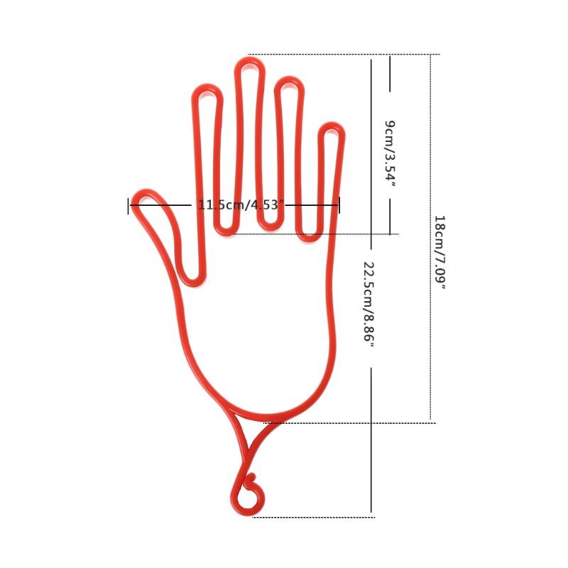 Golf handsker båre golfspiller værktøj gear plast rack tørrer bøjle golf tilbehør