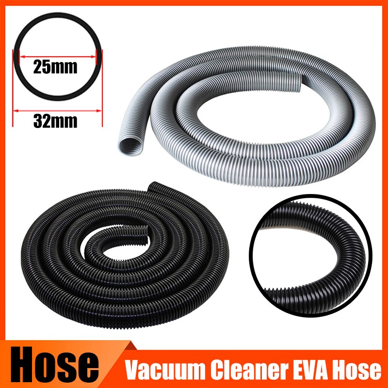 Inner 25 mm Household Vacuum Cleaner Thread Hose Straws Factory Bellows Vacuum Tube Soft flexible EVA Hose Pipe Replacement Part