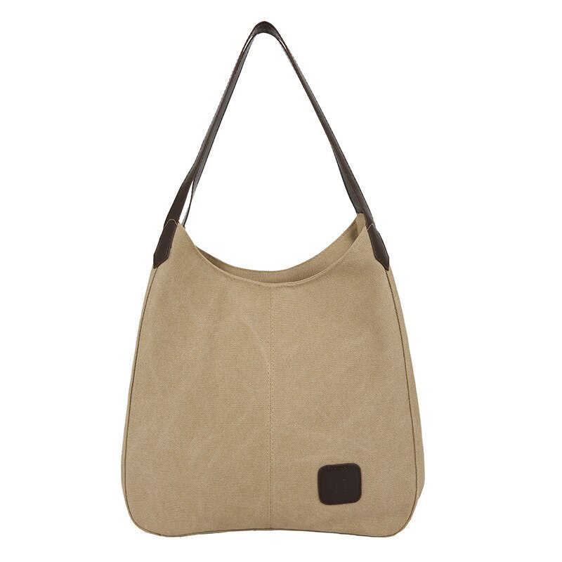 Yogodlns – sac à main en toile pour femmes, fourre-tout de , , mignon, fille, sac de loisirs, moderne: khaki