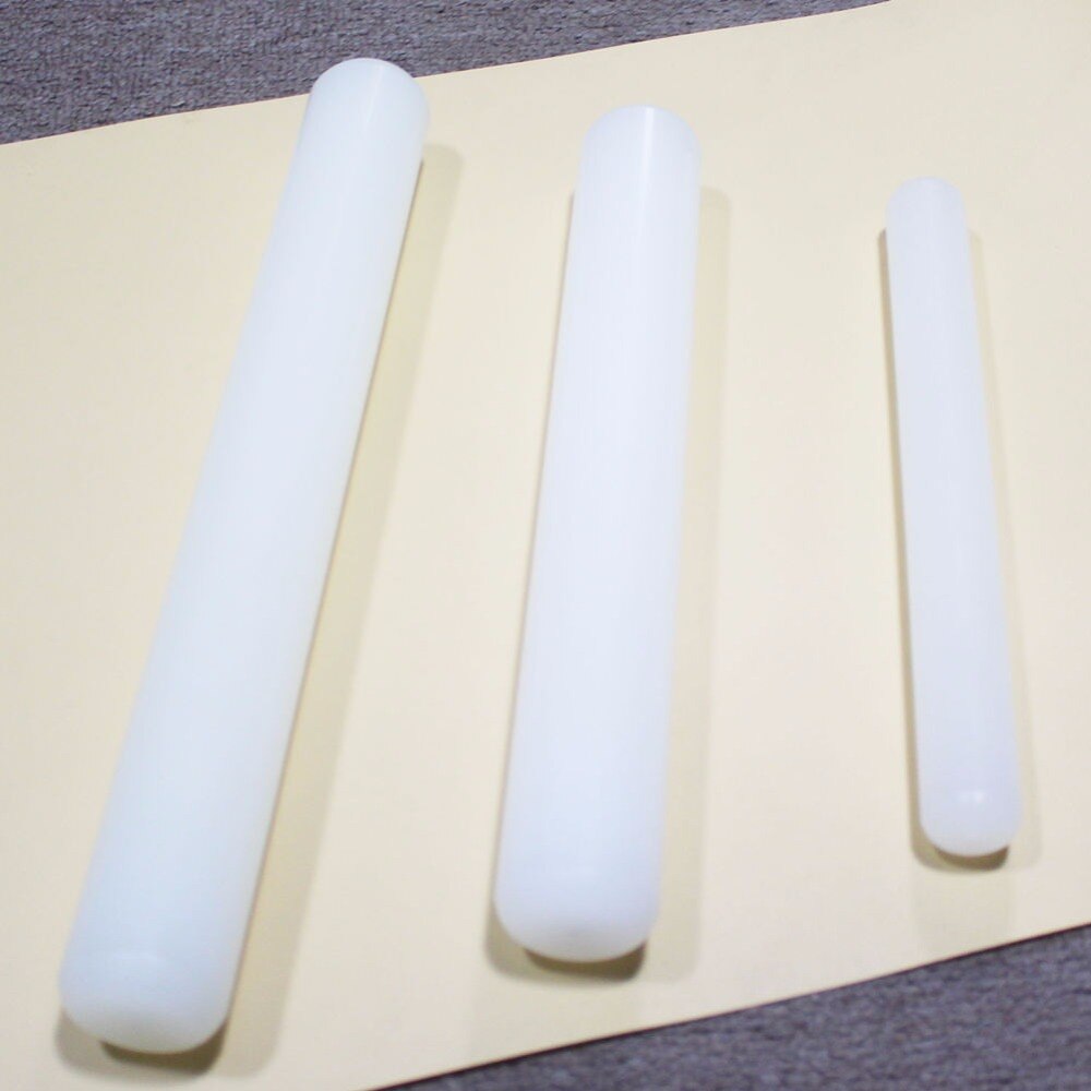23cm 30cm 33cm 50cm Plastic Dough Roller Handmade Pin Sugar Cake Dough Roller Stick DIY Bakeware Rolling Pin Pastry Baking Tool