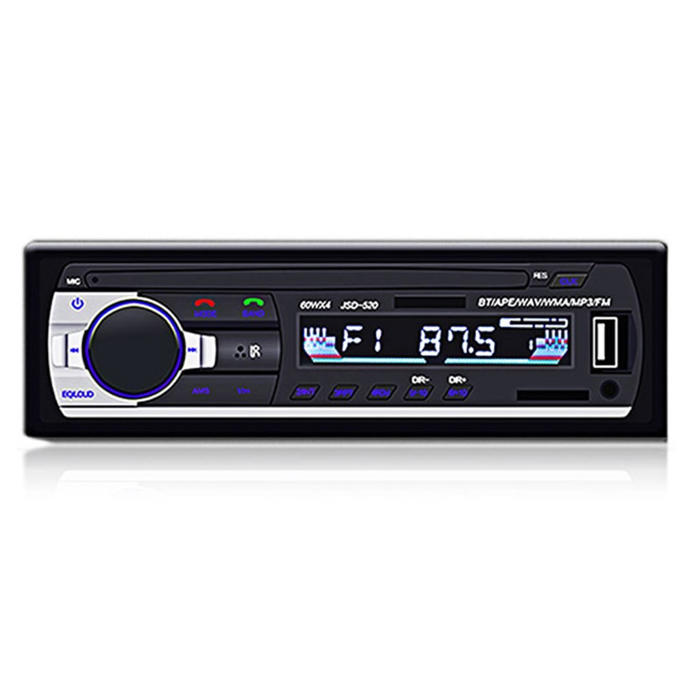 1 Din Audio 12V Car Radio Player Mp3 Audio Stereo Fm Built-In Phone With Usb / Sd Mmc Port Car Electronics In-Dash