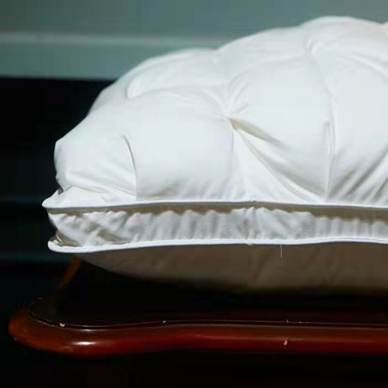 3D Bread Pillow 100% Cotton Soft White Down Feather Pillows For Sleeping Neck Protection Bedding Pillows