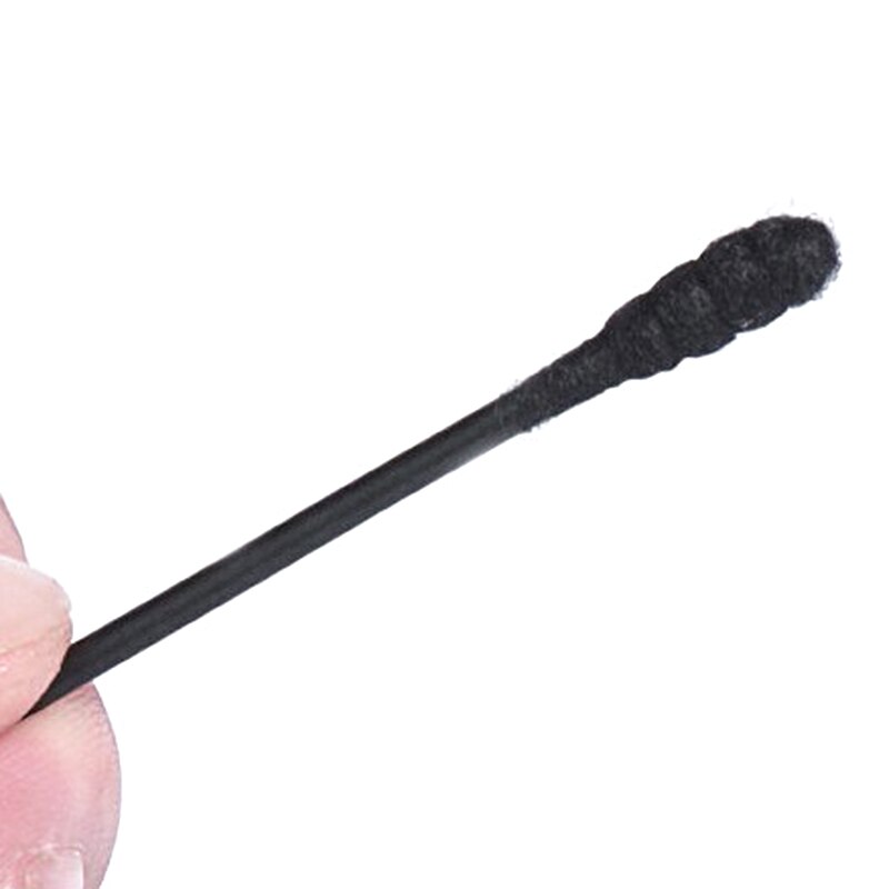 200 pièces Double tête coton-tige voyage avec boîte maquillage jetable