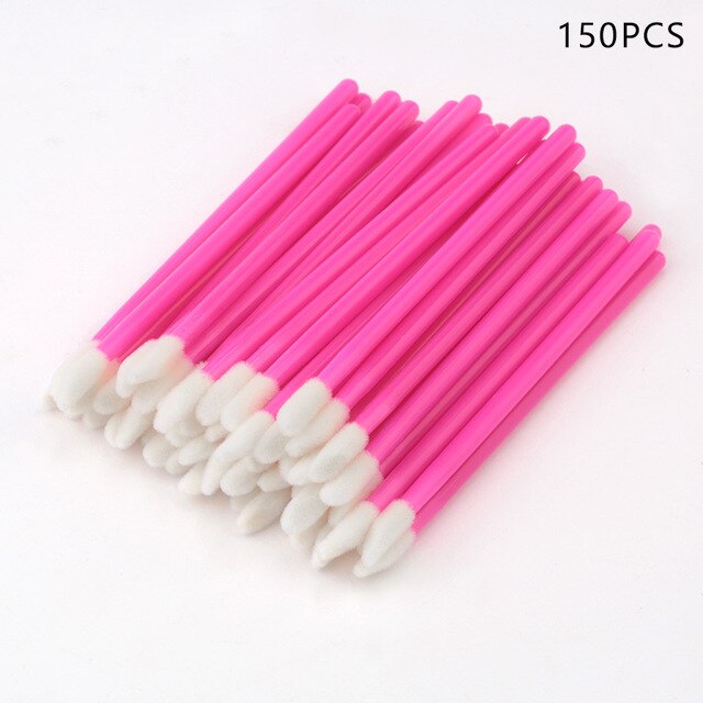 50/100/150Pcs Wimperborstels Wegwerp Lip Borstel Cilia Remover Wimper Extension Accessoires Levert Cosmetica Makeup Tools
