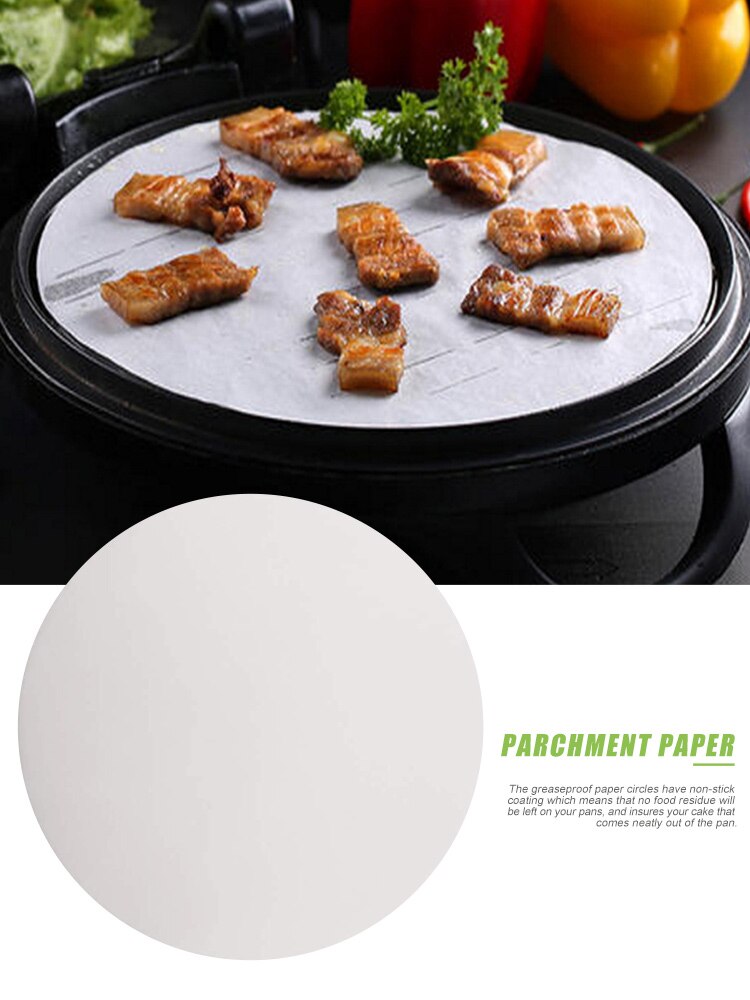 100Pcs 7 Inch 8 Inch 9 Inch Bakpapier Papier Ronde/Ronde Cake Pan Liners/Perkament Pan liners Voor Ronde Cake Pan Lente