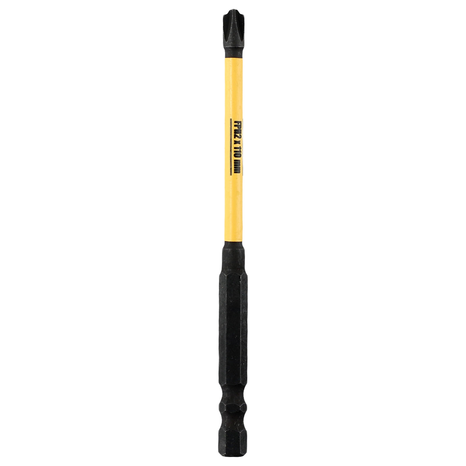 Magnetic Screwdriver Bit Nutdrivers FPH2 FPH2 65 110/150mm Electrician Special HRC60 Hardness Cross Impact Screwdriver Bits Tool: black