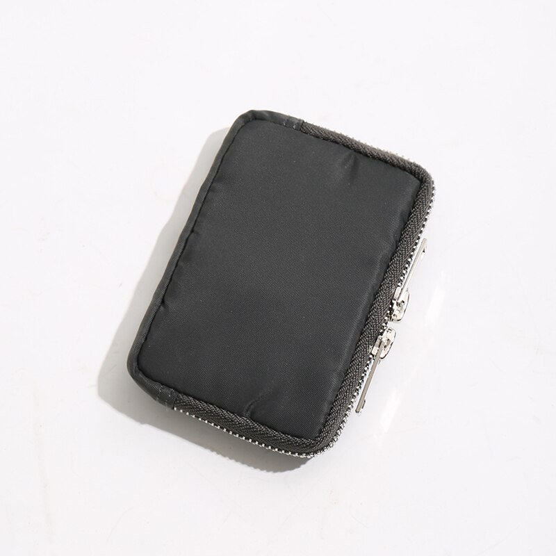 Japanische Männer Brieftasche Kurze Brieftasche Nylon Tuch lässig Schüler Brieftaschen Jugend Geldbörse Visitenkarte Halfter Neue Wasserdichte Lagerung Tasche: grau Nein Logo