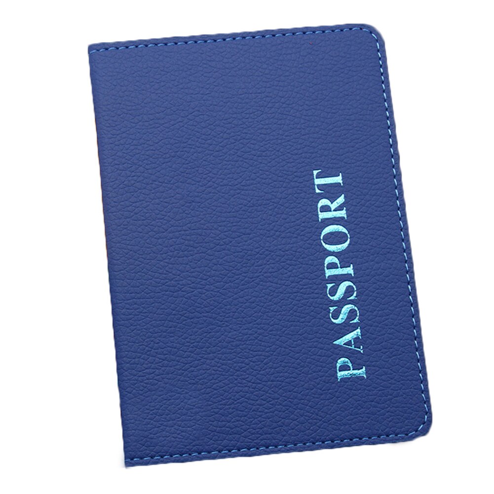 Water Proof Passport Holder ID Card Credit Card Holder 1PC Travel Passport Cover Multi Colors Passport Case Card Wallet: Blue