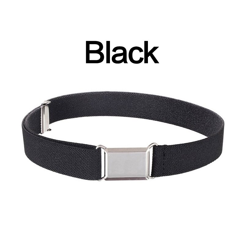 Verstelbare Riem Voor Kids Kinderen Stretch Elastische Canvas Tailleband Jongens Meisjes Gespen Broek Broek Riem Riemen: B