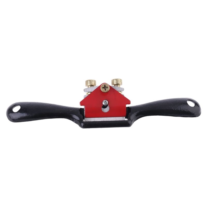 9\"Adjustable Wood Craft Metal Blade Spoke Shave Plane Woodworking Hand Tool