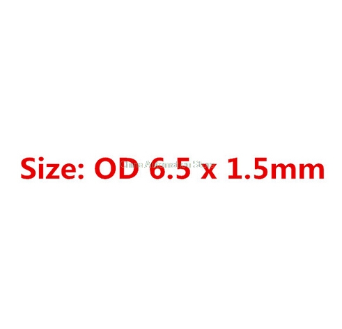 Joints d'étanchéité en caoutchouc noir | De Type "O" 100/4.5. 5/5/5.5/7/8/6/6*9/10 MM 1.5 pièces: 1a5mm X 6a5
