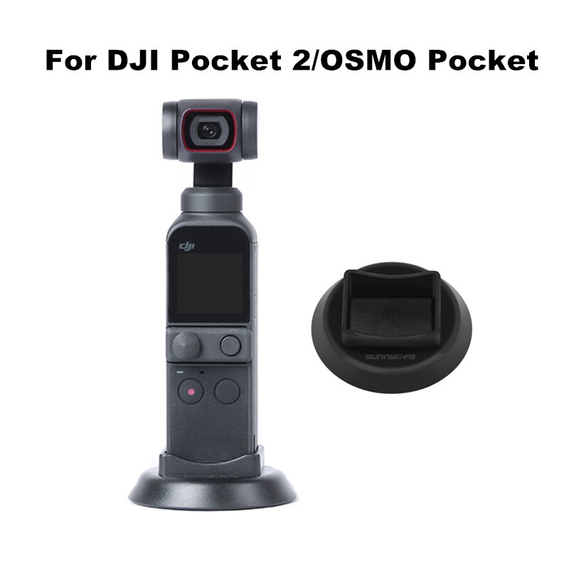 Kit d&#39;accessoires pour DJI Osmo Pocket 2, couvercle de caméra, support d&#39;adaptateur de téléphone, capuchon de pare-soleil, Base Combo, support de bureau: Base