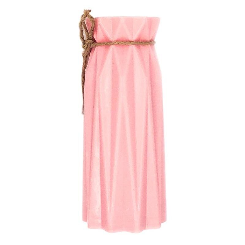 1pc plastique verre Vase blanc Imitation céramique Pot de fleur fleur panier fleur Vase décoration maison nordique décor