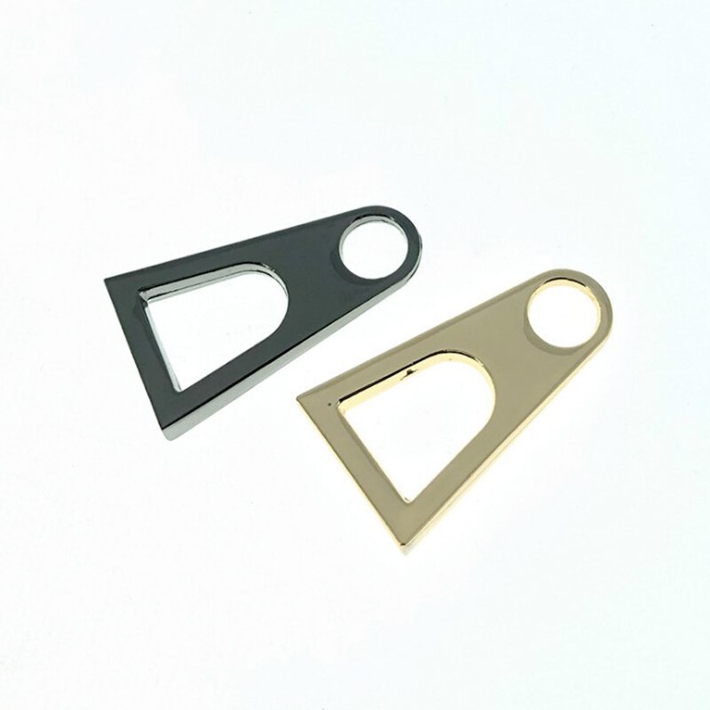 Accesorios de cremallera de aleación de 16,4x28,9 MM, 30 piezas, trabilla Trapezoidal de aleación de Zinc, bolsos, equipaje, accesorios de ropa