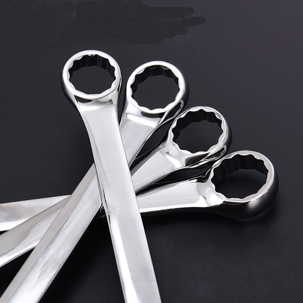 Open Box End Combination Metric Wrenches Steel Dual-use Fixed Fast Head Mechanical Spanners Tool Kit Car Repair Tools