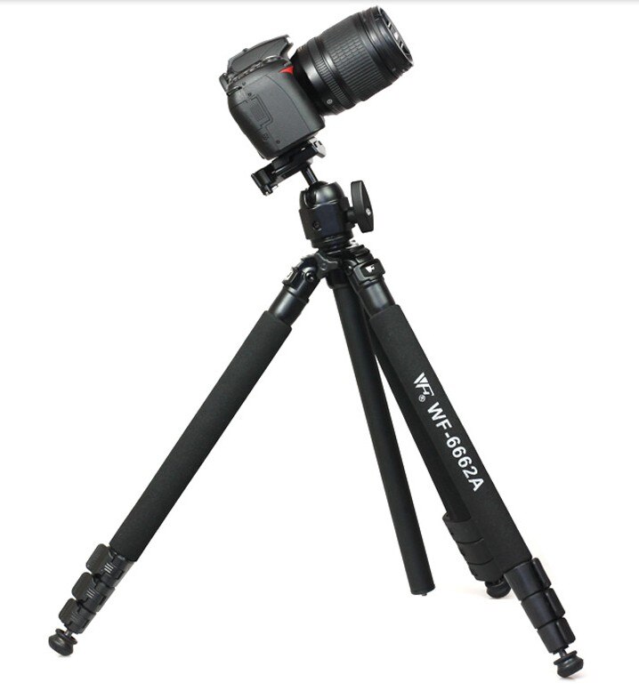 WEIFENG WF-6662A Fancier FT-6662A Tripod with Ball head Camera Photo DV telescope Tripod