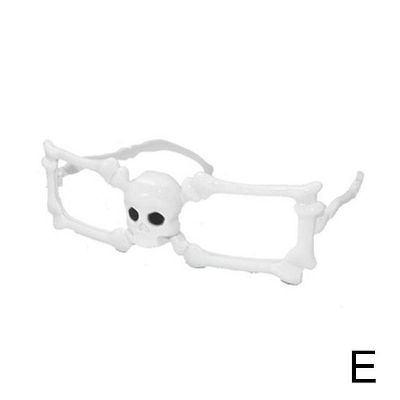 1pc Halloween Glasses Pumpkin Skull Skull Spider Web Glasses Decorations Scary Accessories Cosply Masquerade Funny Eyeball Q4V5