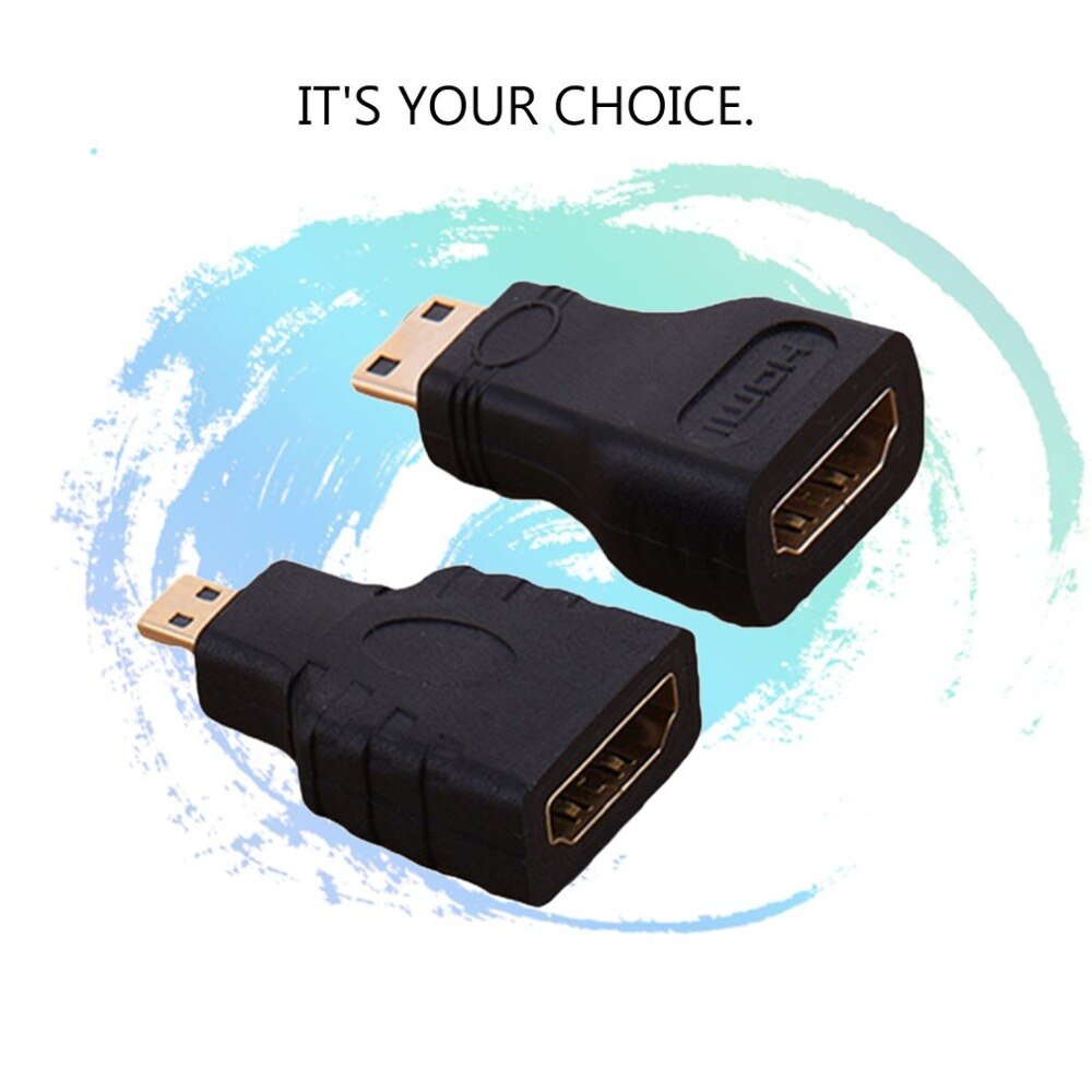 HDMI für Mikro HDMI + HDMI zu Mini Vergoldet Konverter HD Stecker Verlängerung Adapter für Video TV für Xbox 360 HDTV 1080P